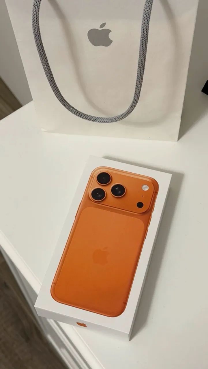 iPhone 17 pro laranja 