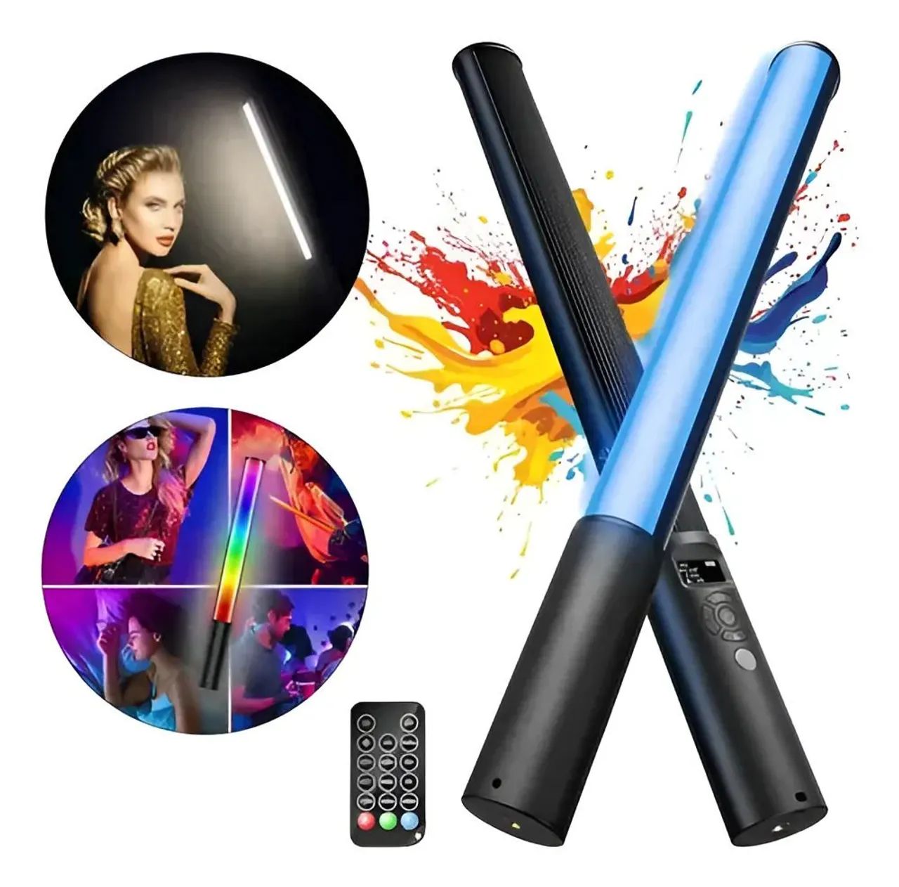 Bastão luxceo rgb P400 efeitos de iluminação fotografia