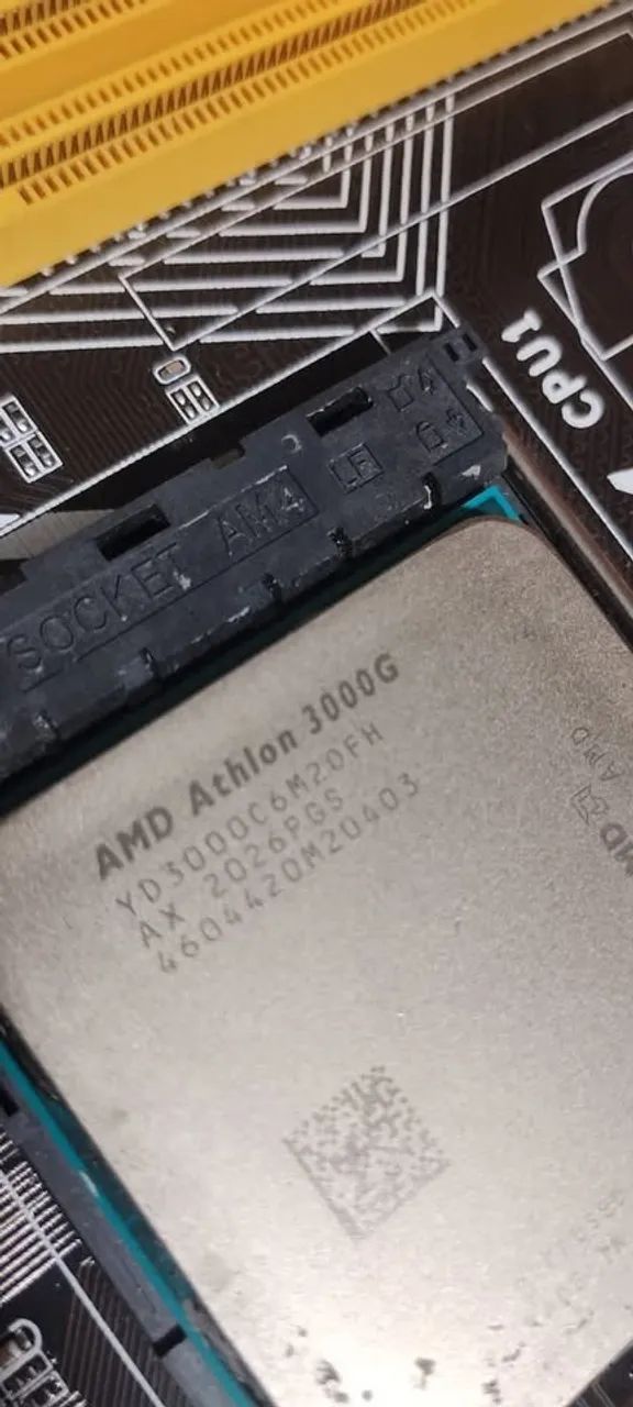 Processador Athlon 3000G - Entrega