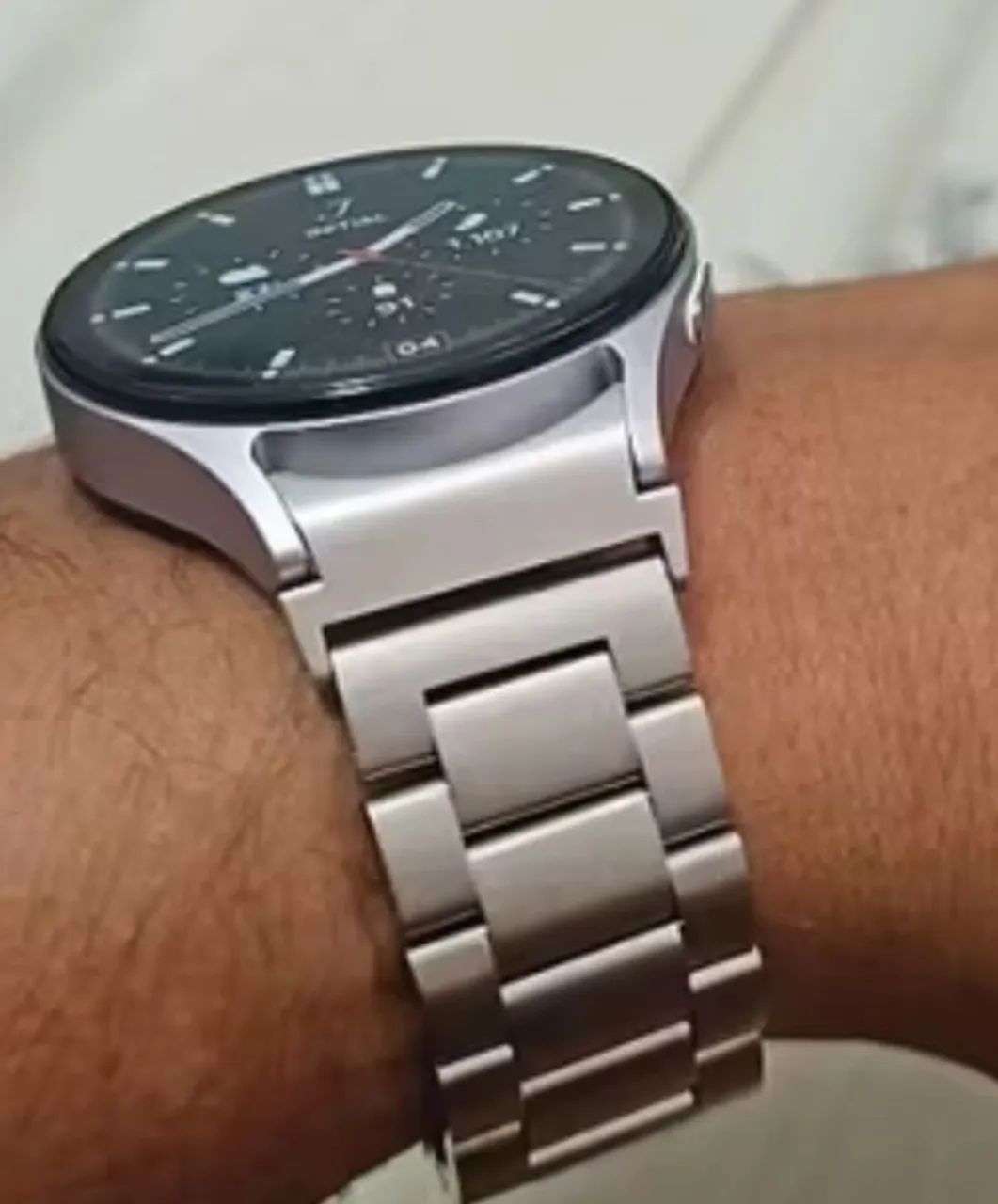 Pulseira  cromada 20 mm Samsung Galaxy 