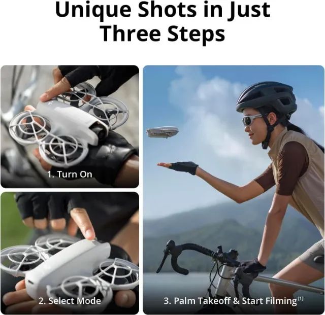 Drone DJI Neo Fly More Combo Lacrado - Foto 3