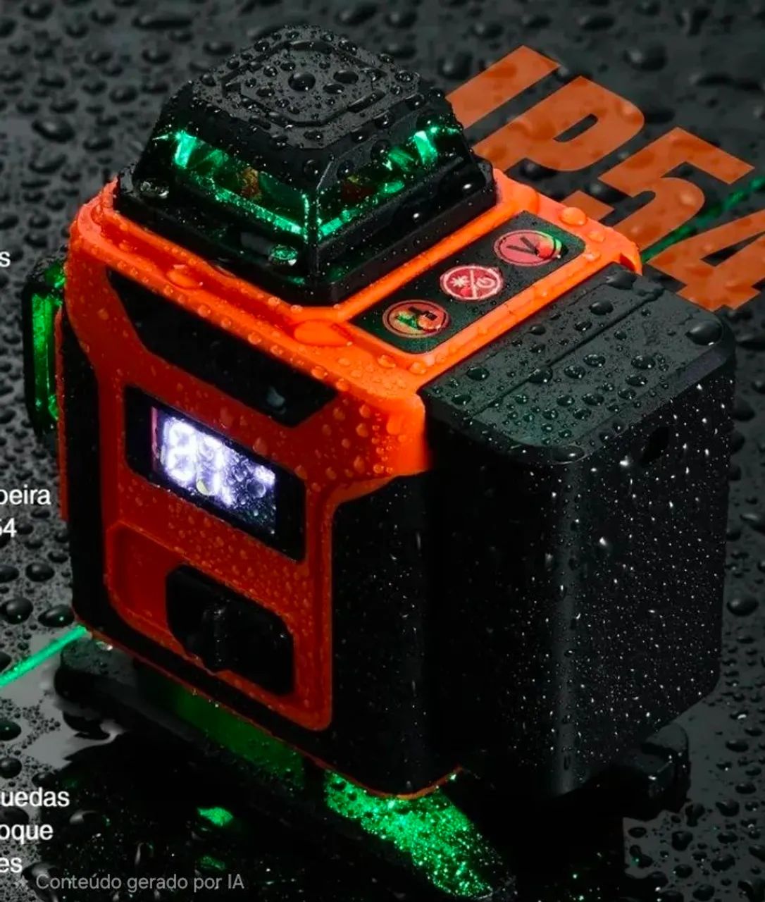 Nível Laser Verde 16 linhas novo