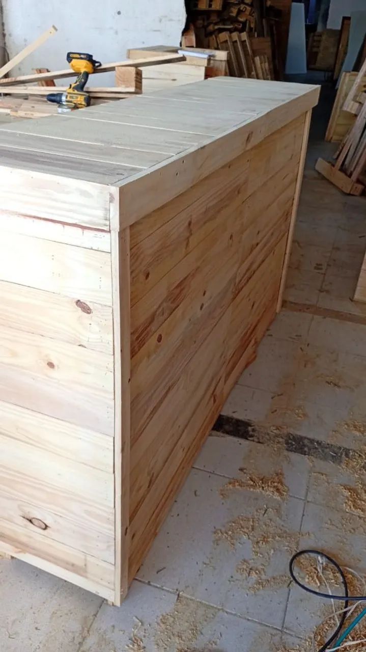 Balcão de pinus  - Foto 3