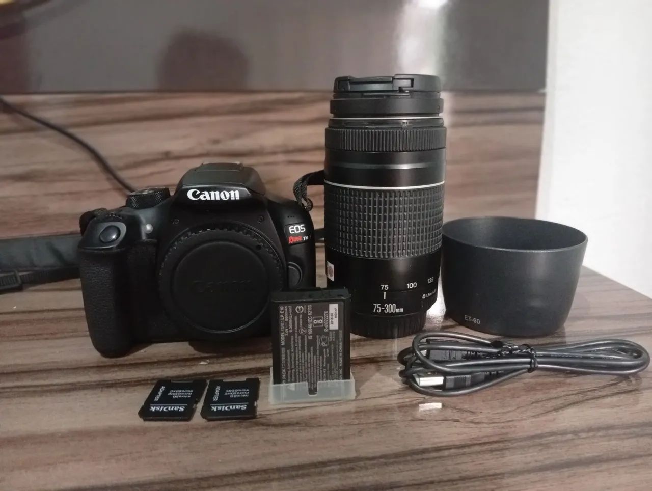 CÂMERA CANON T6  - Foto 2
