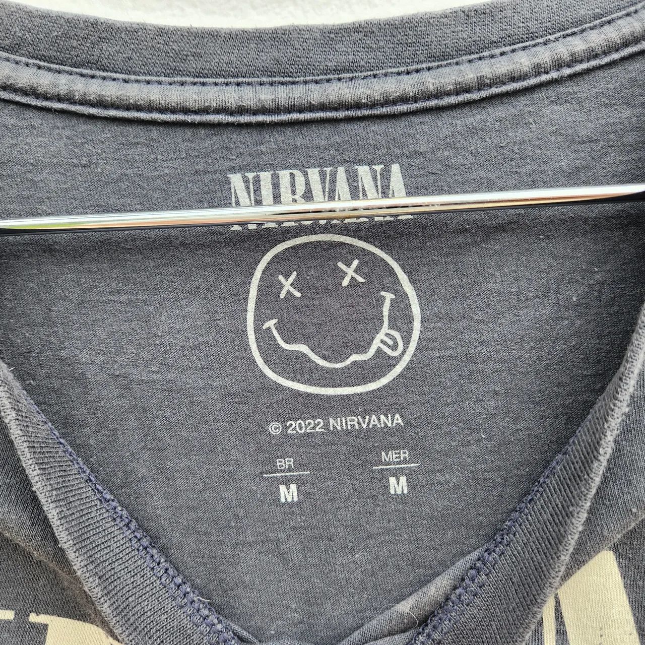 Camiseta Nirvana M - Foto 4