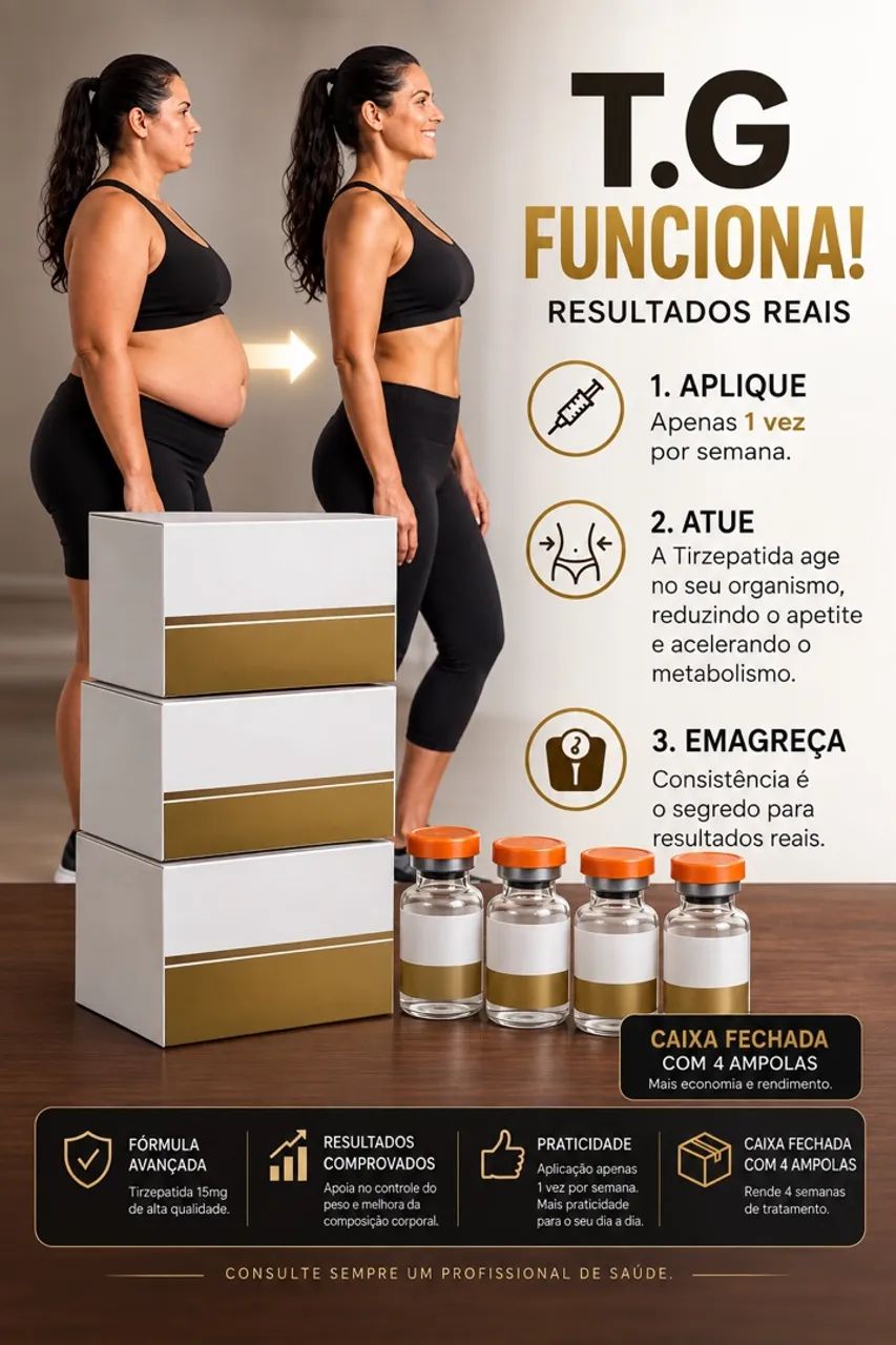 Imagine você perdendo de 9 até 15 kilos 