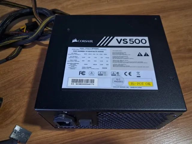 Fonte Real Corsair VS 500w - Foto 2