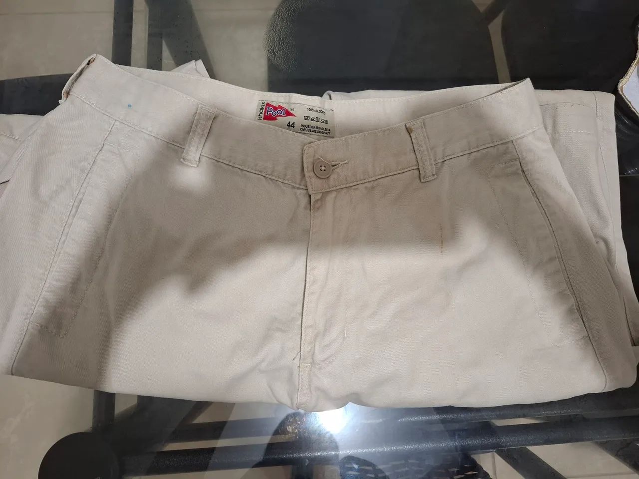 Calça Sarja Masculina Polo - USADO - Foto 3