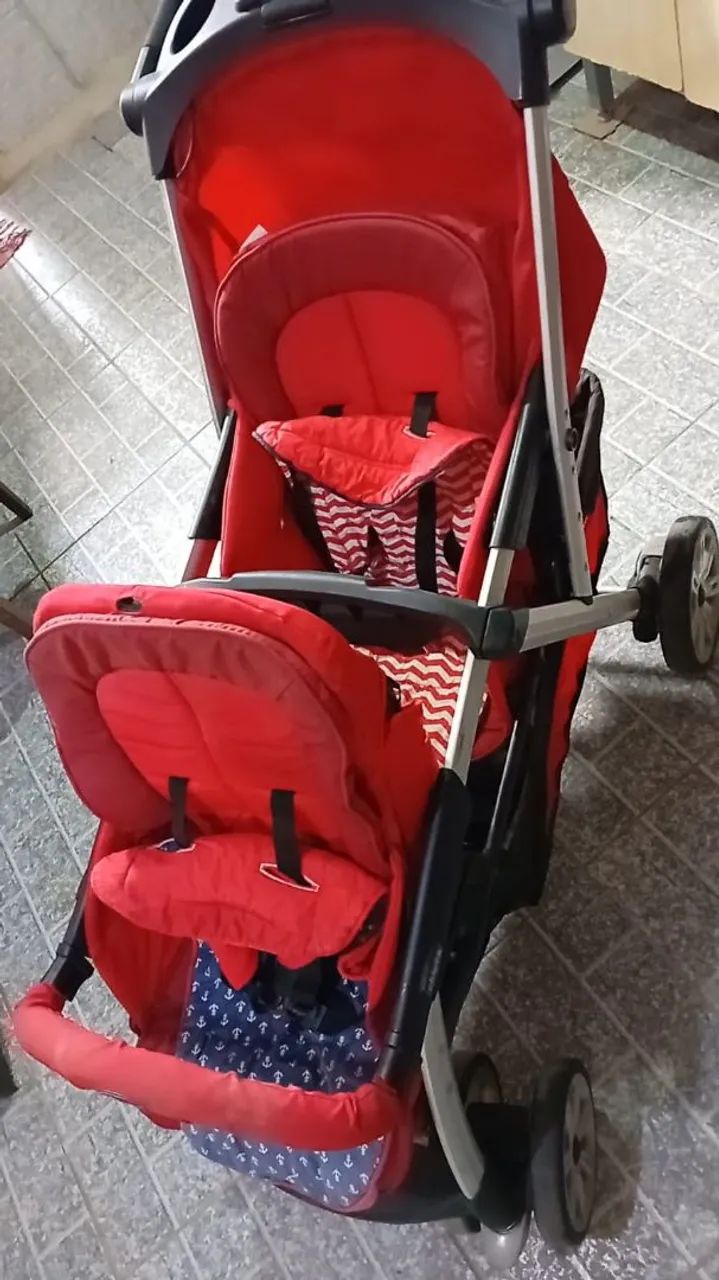 Carrinho de Bebê para Gemeos - Foto 2