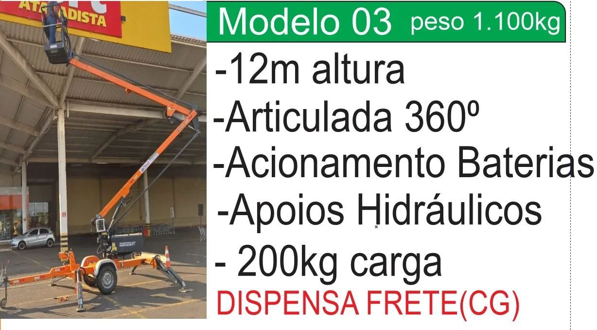 Plataforma Elevatória Munck LOCAÇÃO  - Foto 4