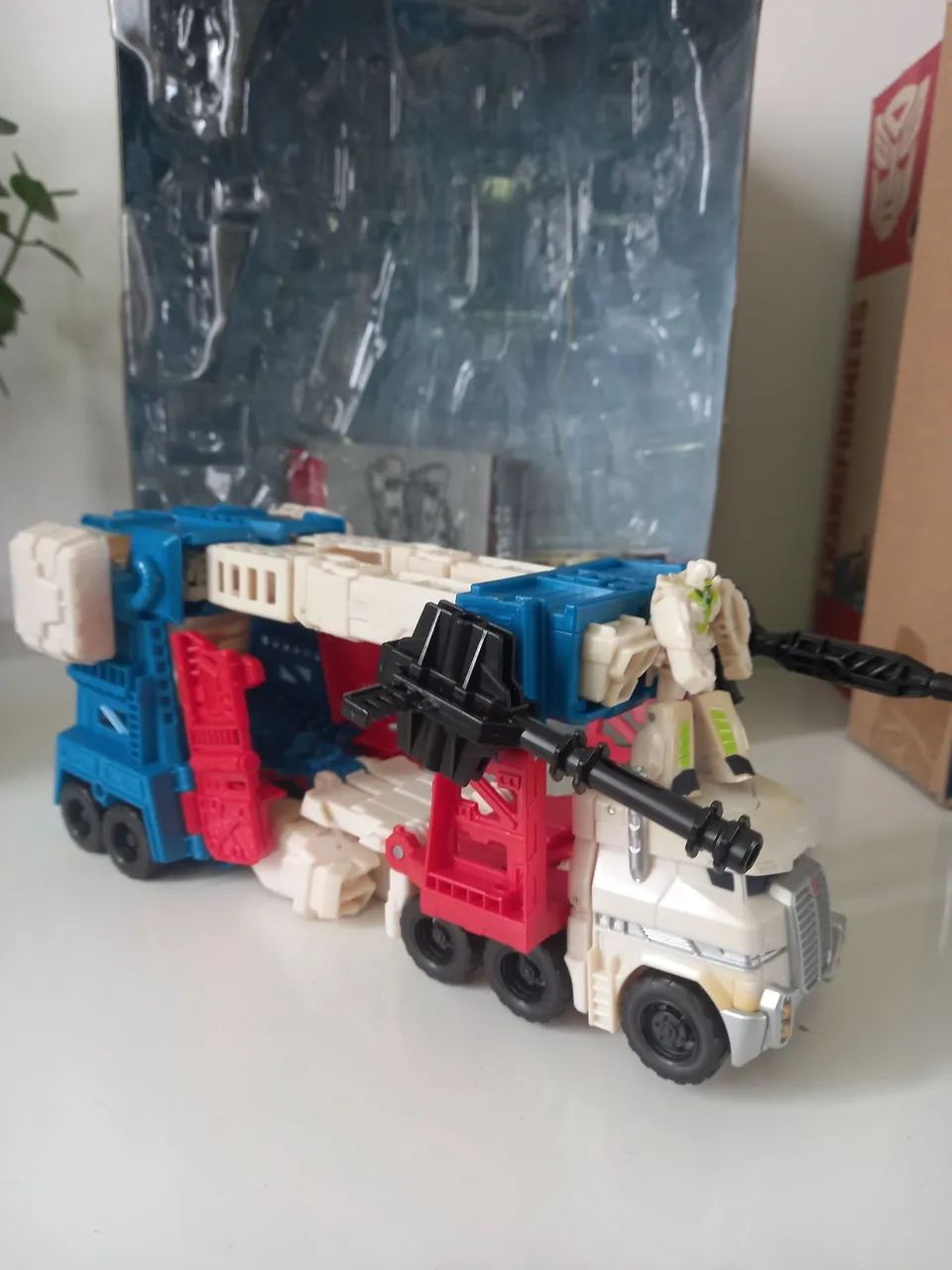 Bonecos transformer optimus prime e ultra magnus - Foto 4
