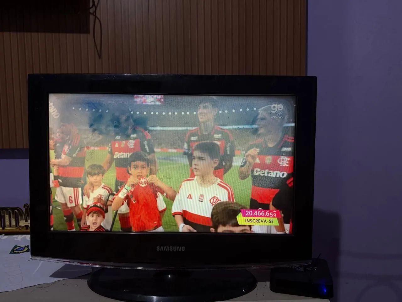 TV QUEBRA GALHO SAMSUNG 