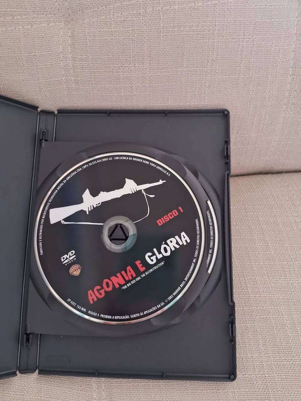 DVD DUPLO AGONIA E GLORIA edição especial - Foto 3