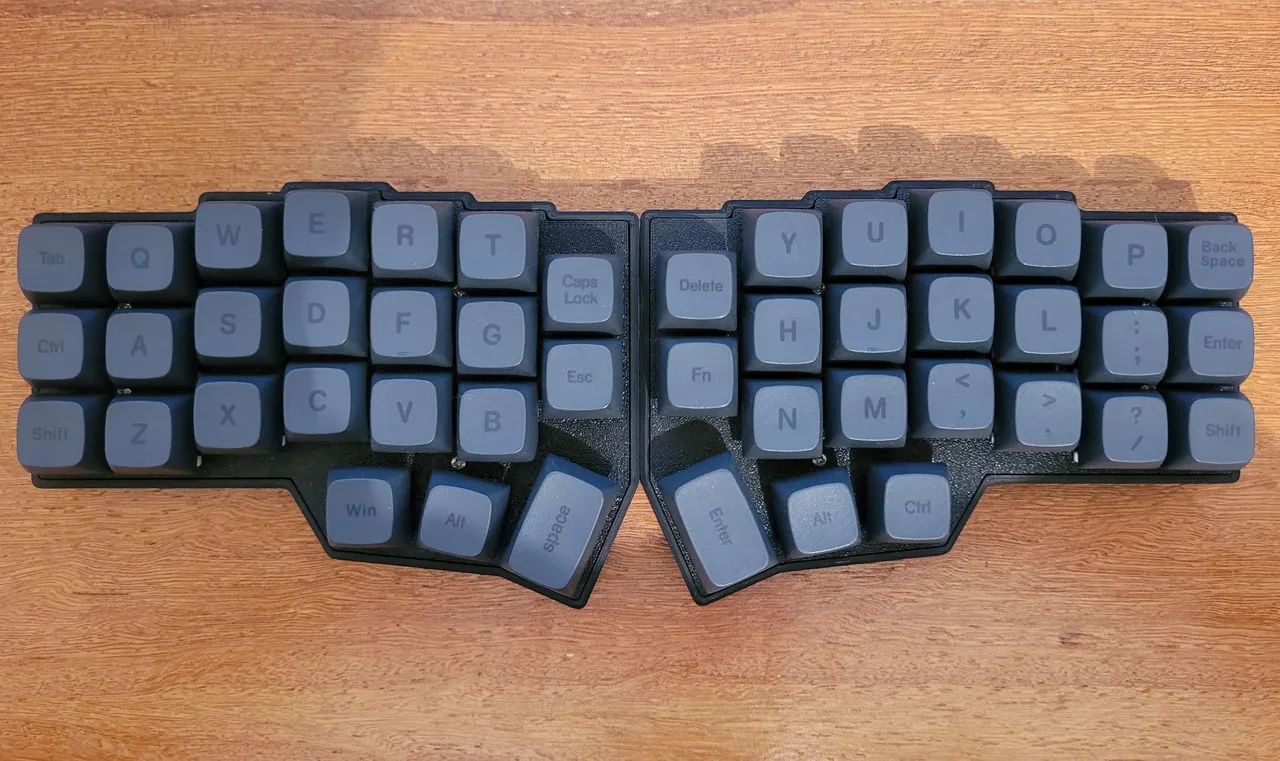 Teclado Corne V4 Split Mecânico MX - Foto 4