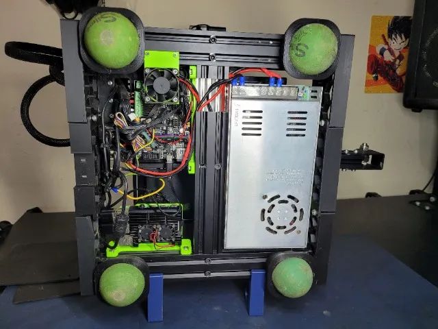 Ender 3 Avançada (Mod Voron) - Extrusora Direta BIQU H2, BLTouch, Raspberry Pi 4 e Acessór - Foto 2