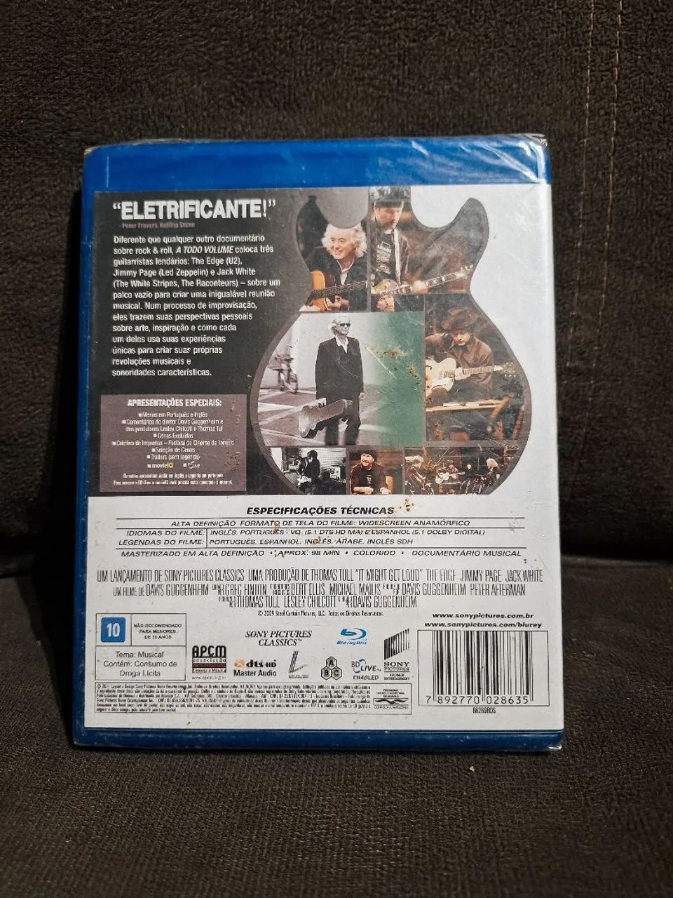 BLU-RAY "A Todo Volume" [novo e lacrado]  - Foto 2