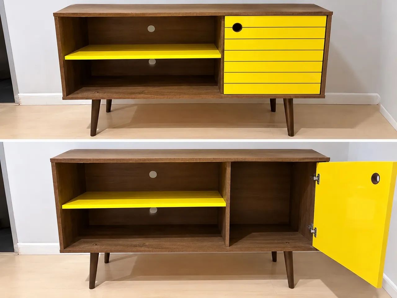 Rack estilo retro até 50 polegadas  - Foto 2