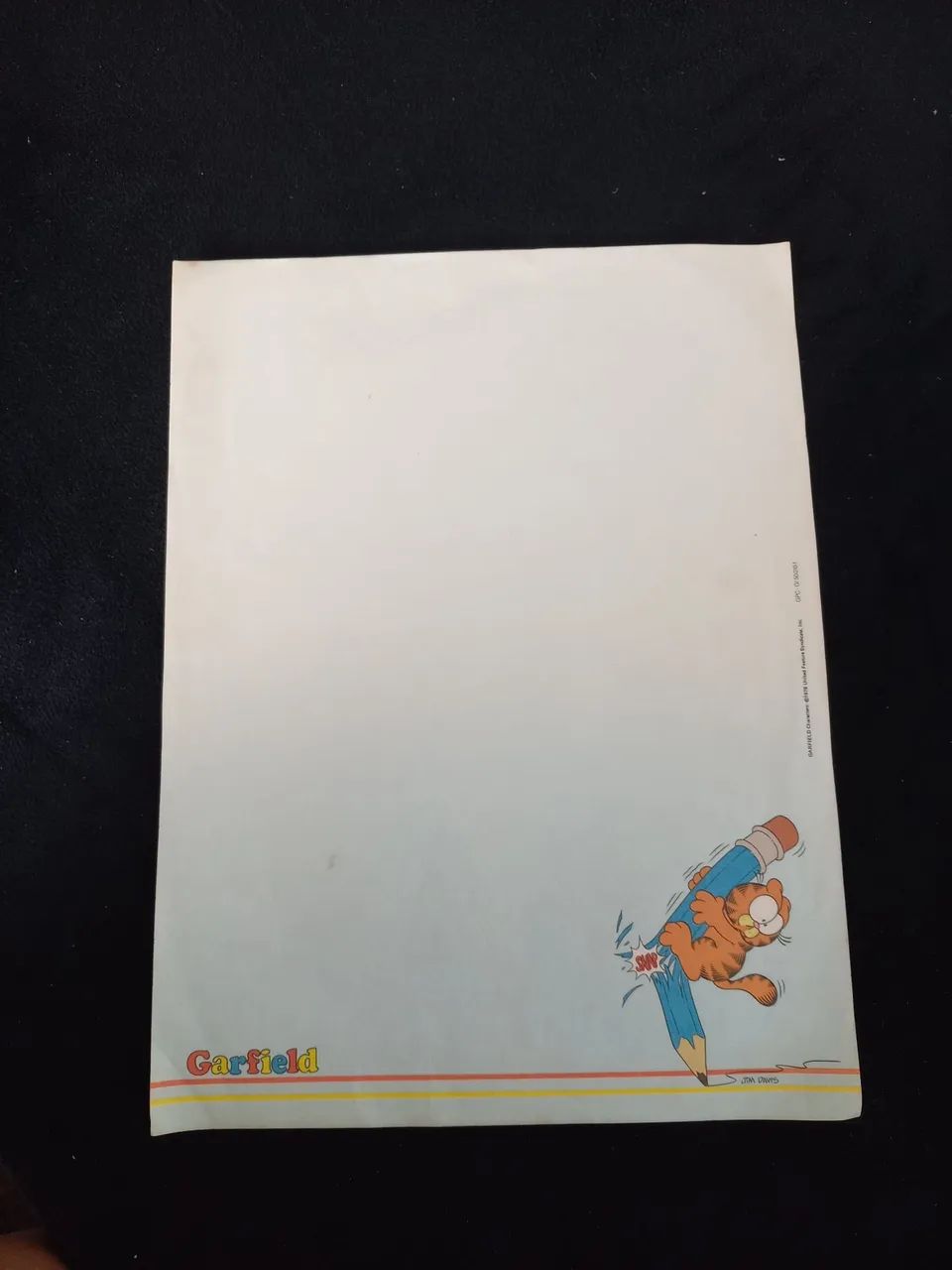 Papel de Cartas Anos 80/90 - Foto 2