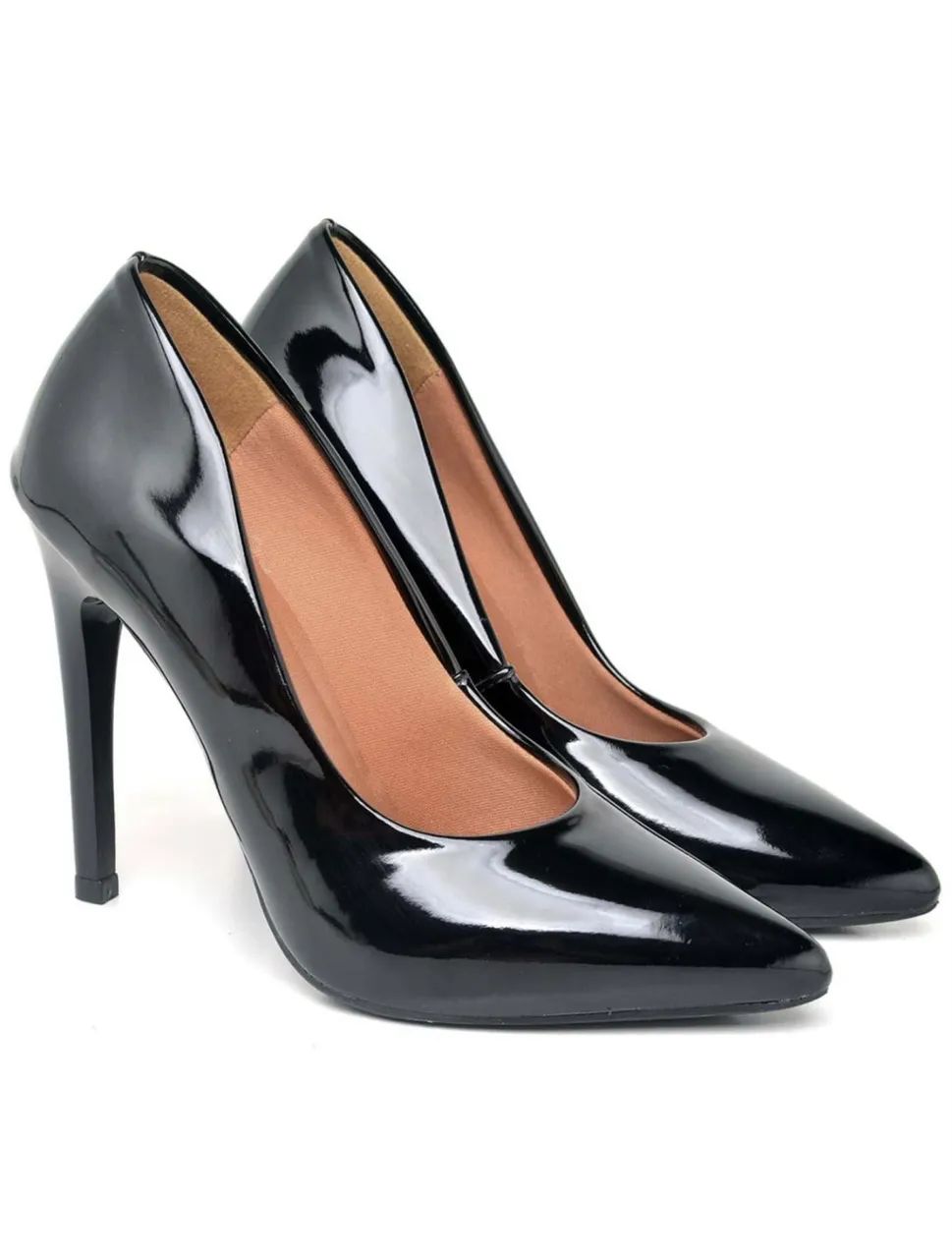 Scarpin preto verniz