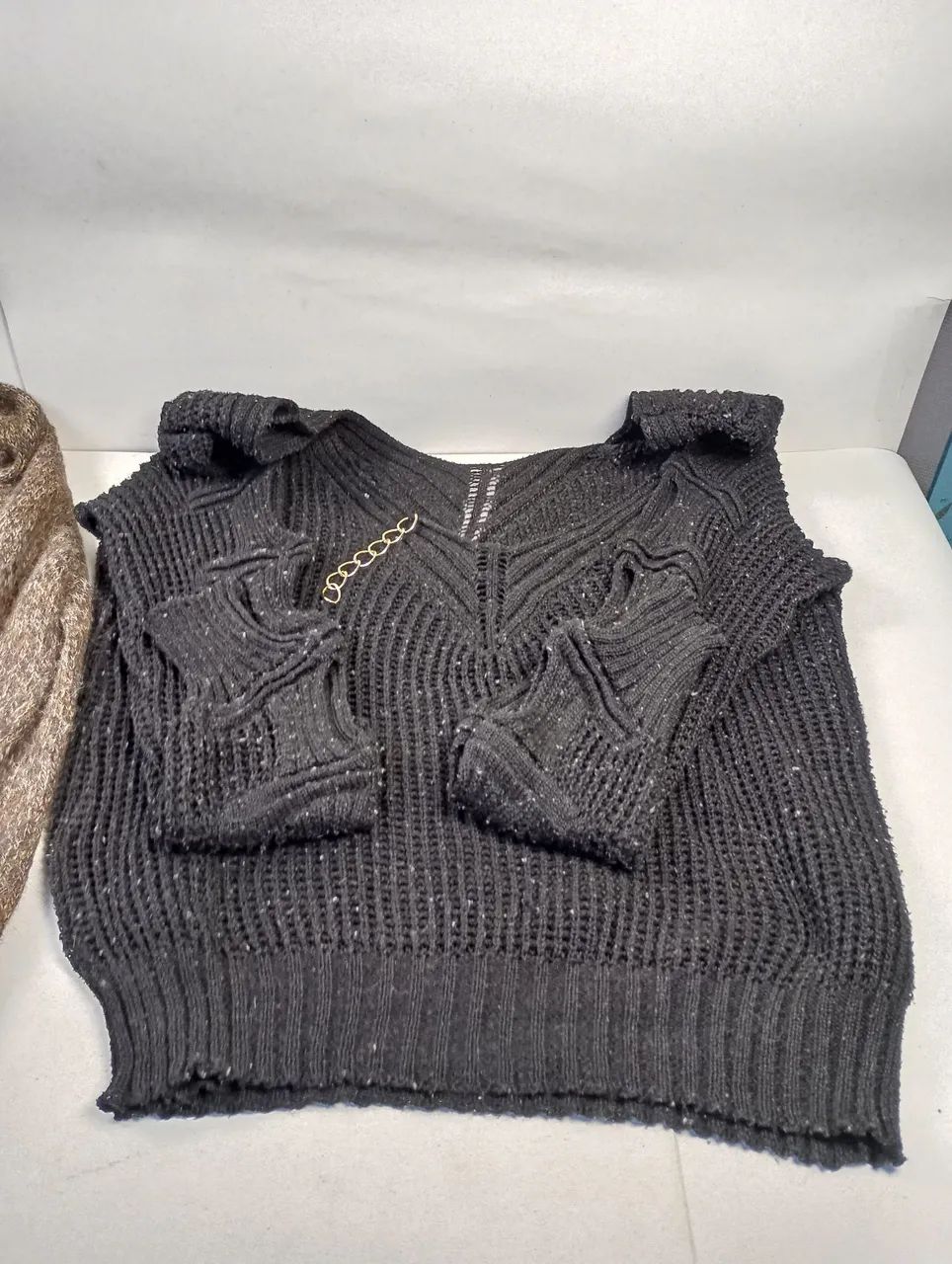 Kit 4 Peças Plus Size - 3 Blusas G + Calça Jeans 54 - Foto 3
