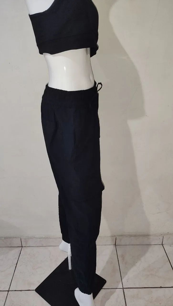 Calça Feminina Cargo Jogger Zara M  - Foto 4