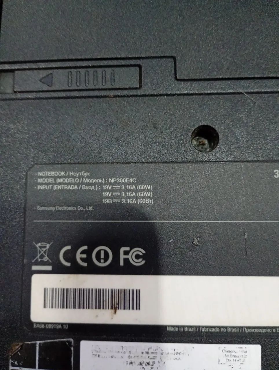 Notebook Samsung para retirar peças  - Foto 4