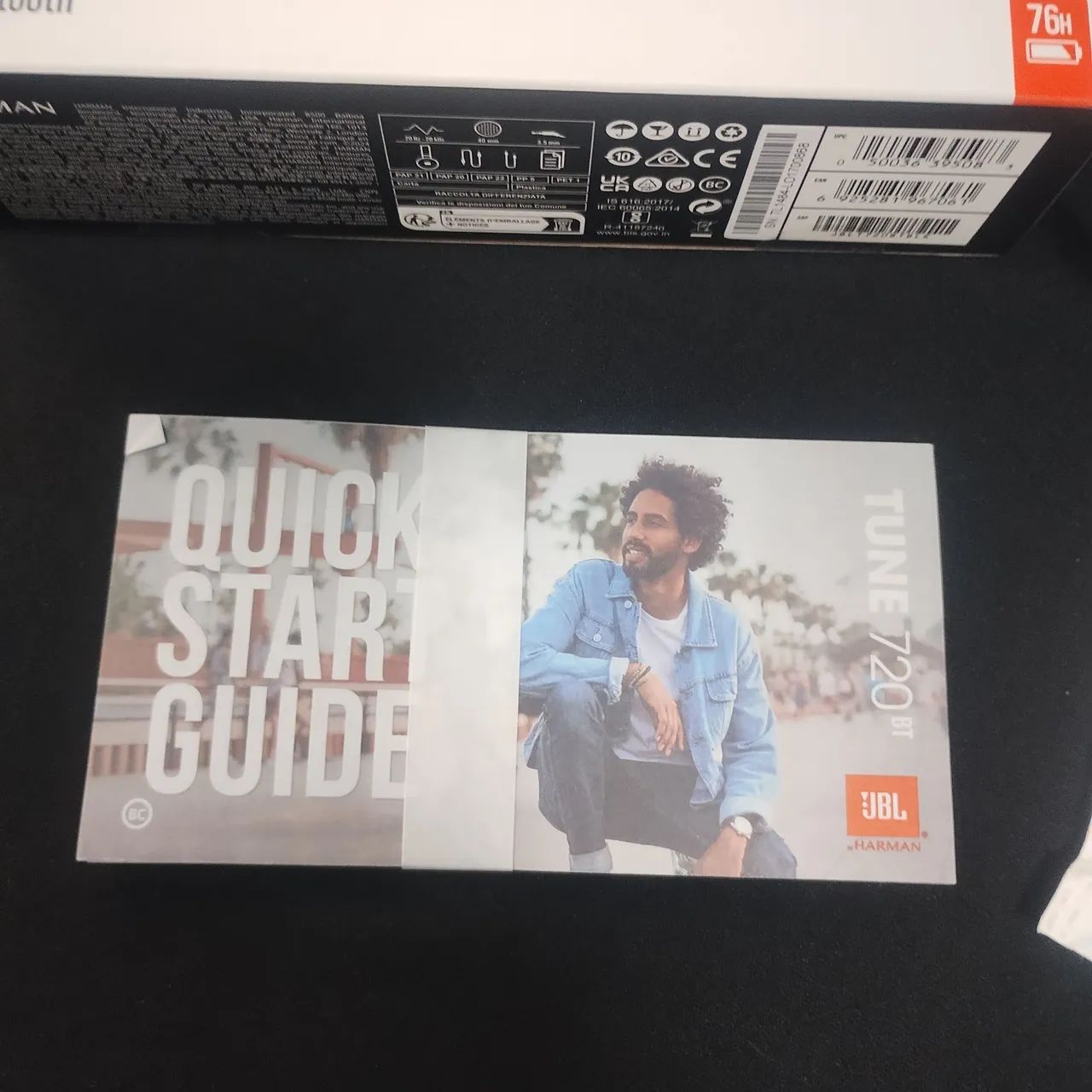 Fone ouvido JBL Harman Bluetooth tune 720 BT