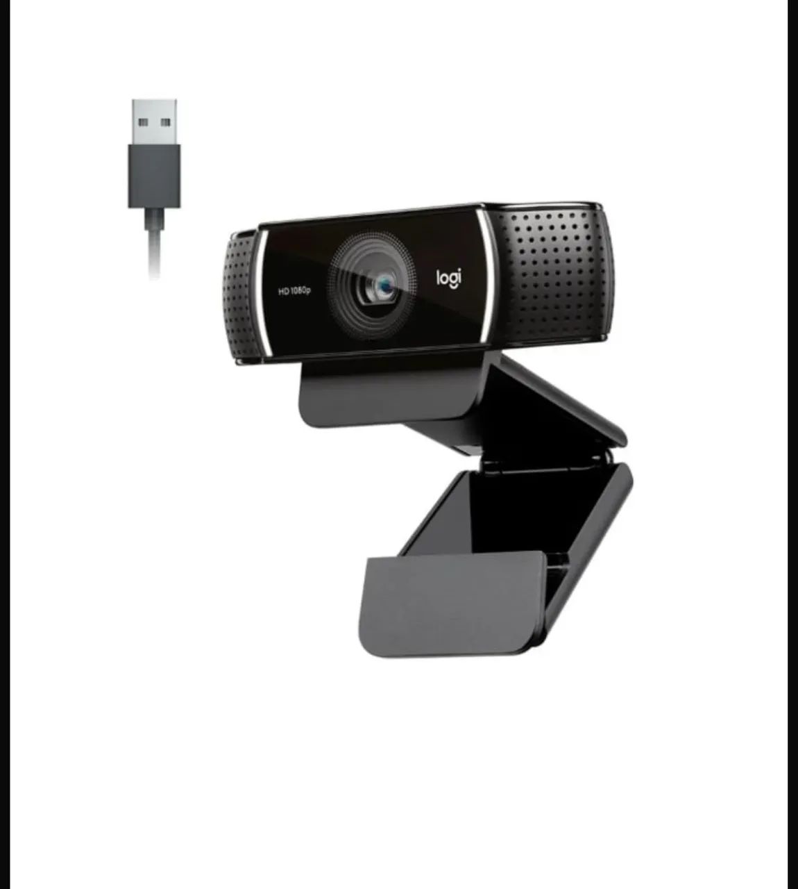 Webcam Full HD Logitech C922 Pro Stream com Microfone Embutido