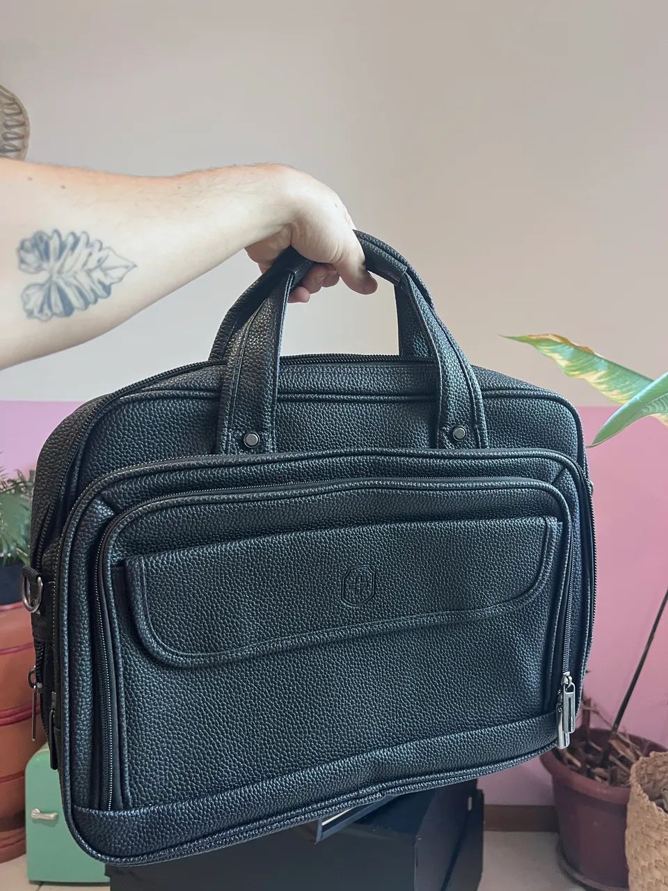 Bolsa case de notebook lateral
