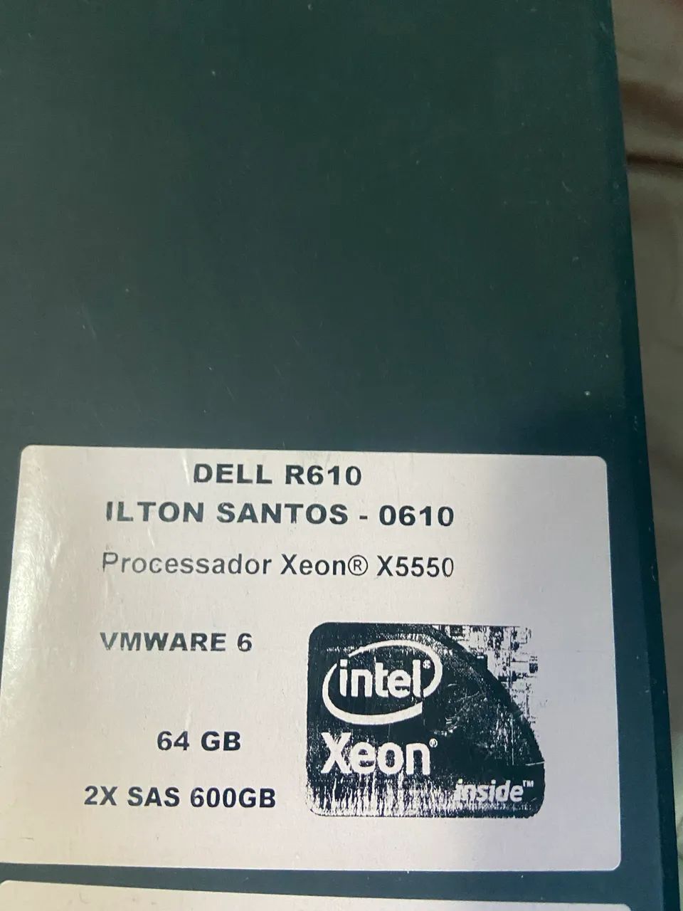 Servidor PowerEdge t610  64GB.    2x sas  600GB - Foto 2