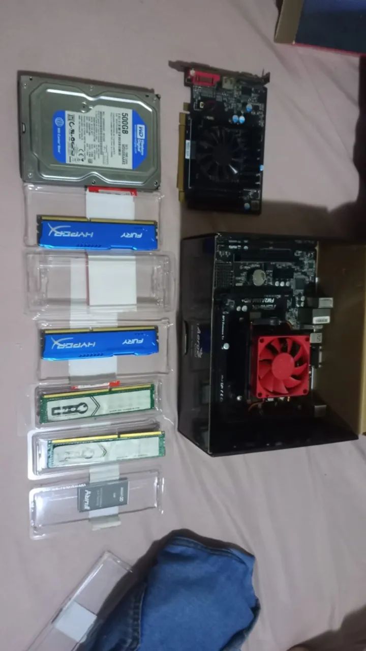 Peças diversas de pc 