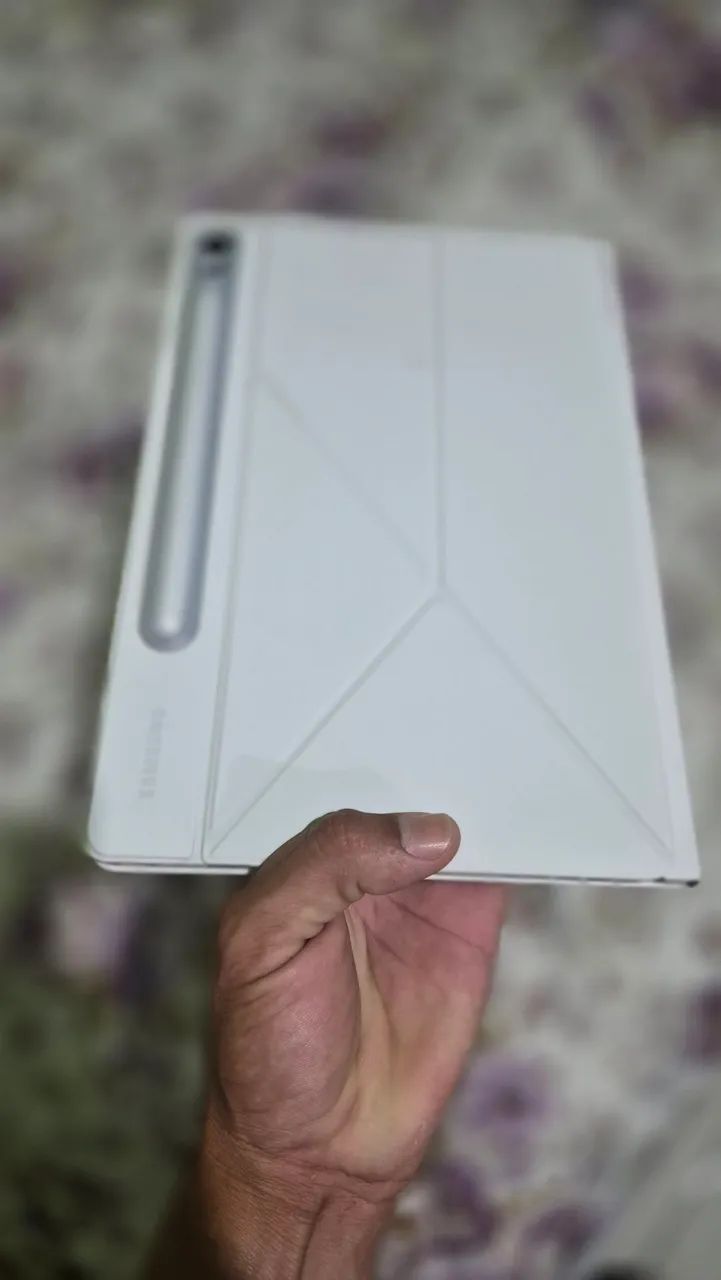 Tablet s10 fe com capa fizacao magnética 