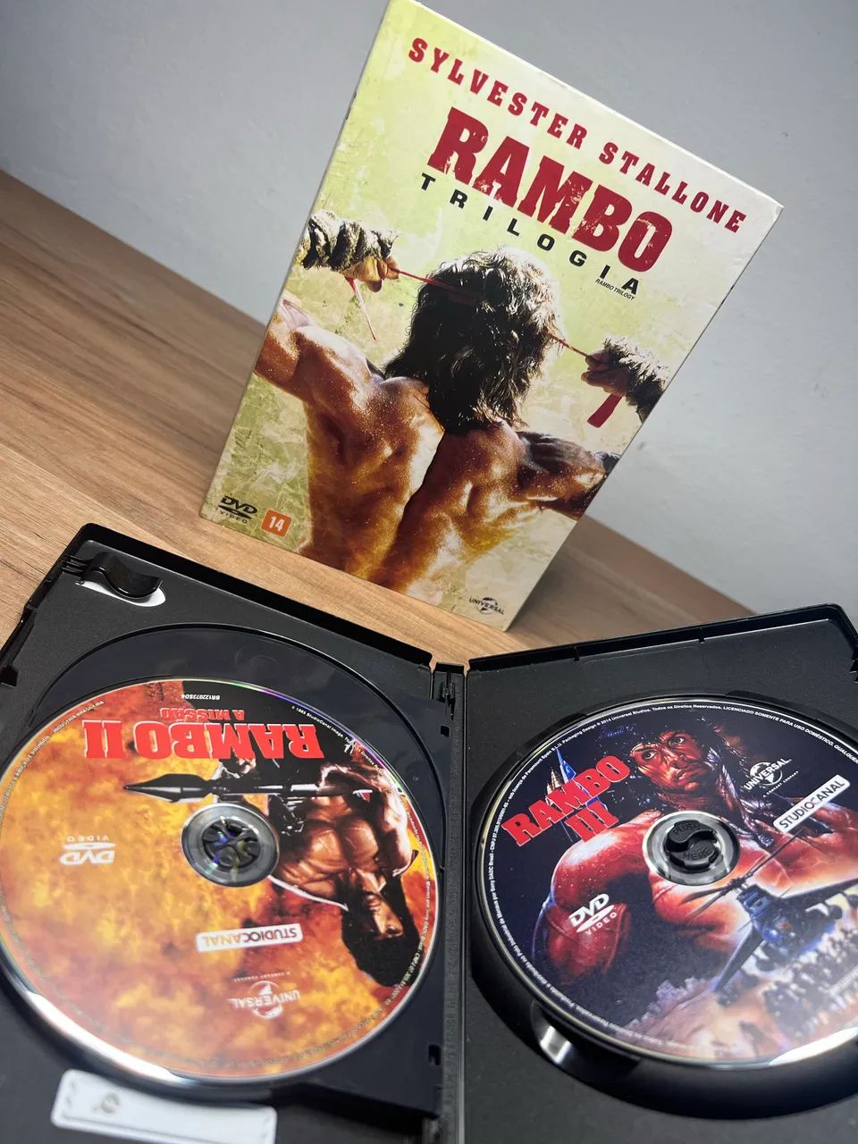 DVD RAMBO TRILOGIA