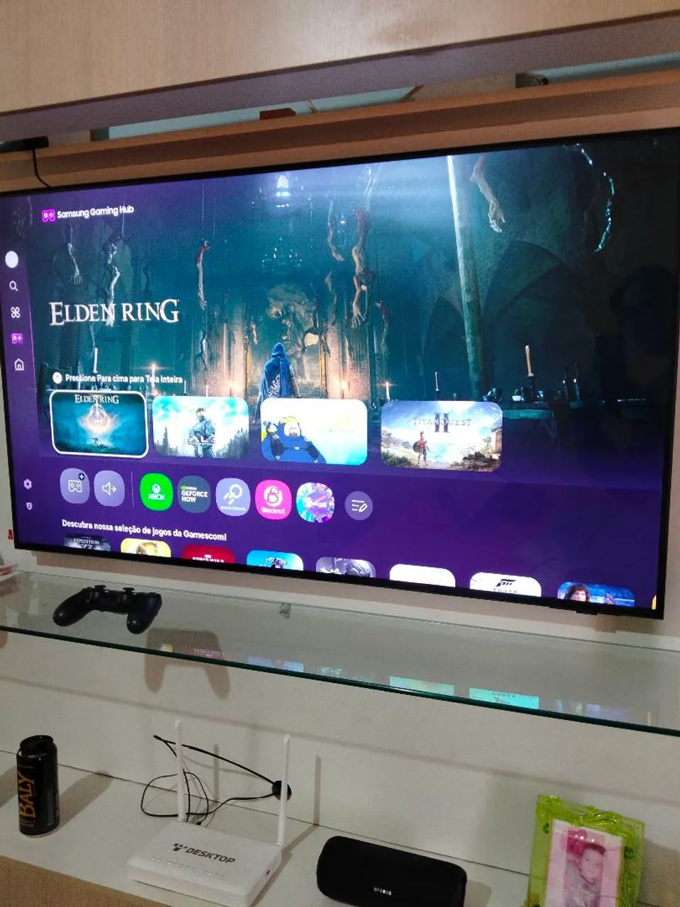 Vendo tv Samsung 50 polegadas smart UHD cristal Xbox integrado  - Foto 3