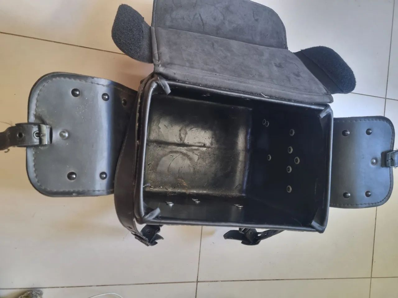 Alforge trazeiro para motocicleta  - Foto 4