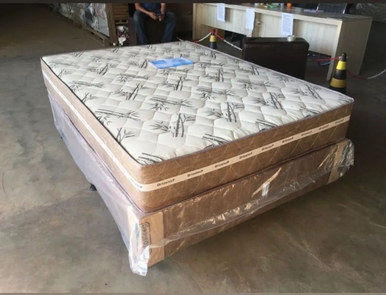 Cama de casal com colchão D33 - Foto 3