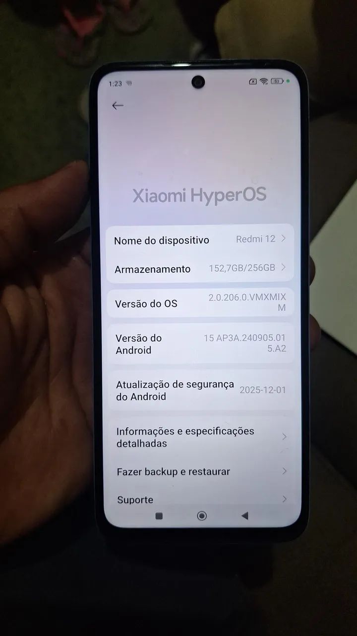 Vendo redmi 12 chma!!