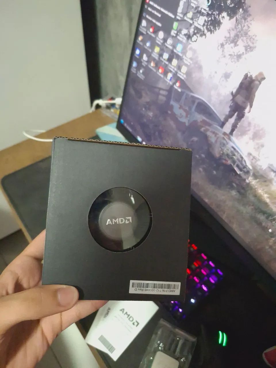 AMD Ryzen 5 2600 processador AM4 (ele está na caixa do 5500 pois troquei de processador) - Foto 5