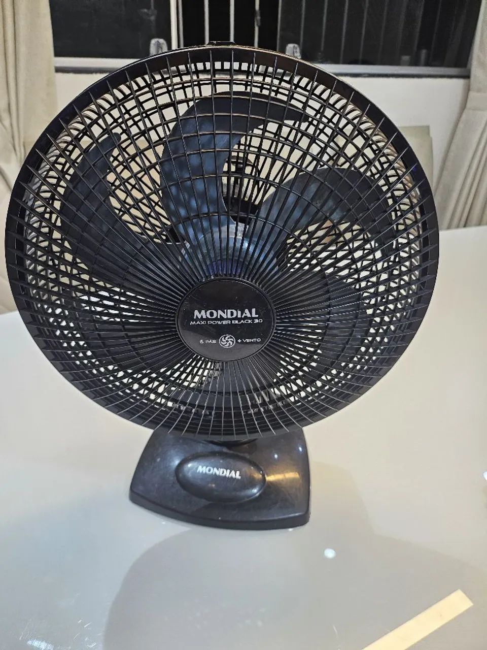 Ventilador mondial 30cm. R$ 75,00