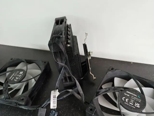 Kit Air Cooler DeepCool + 2 Fans DeepCool + Controladora Aigo - Foto 2