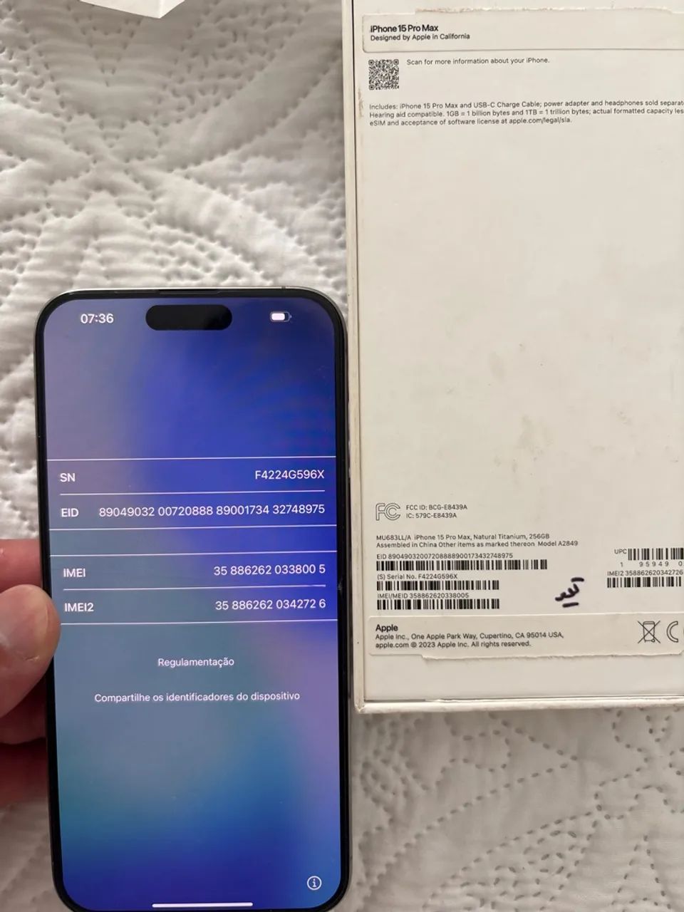 iPhone 15 pro Max 256gb - Foto 3