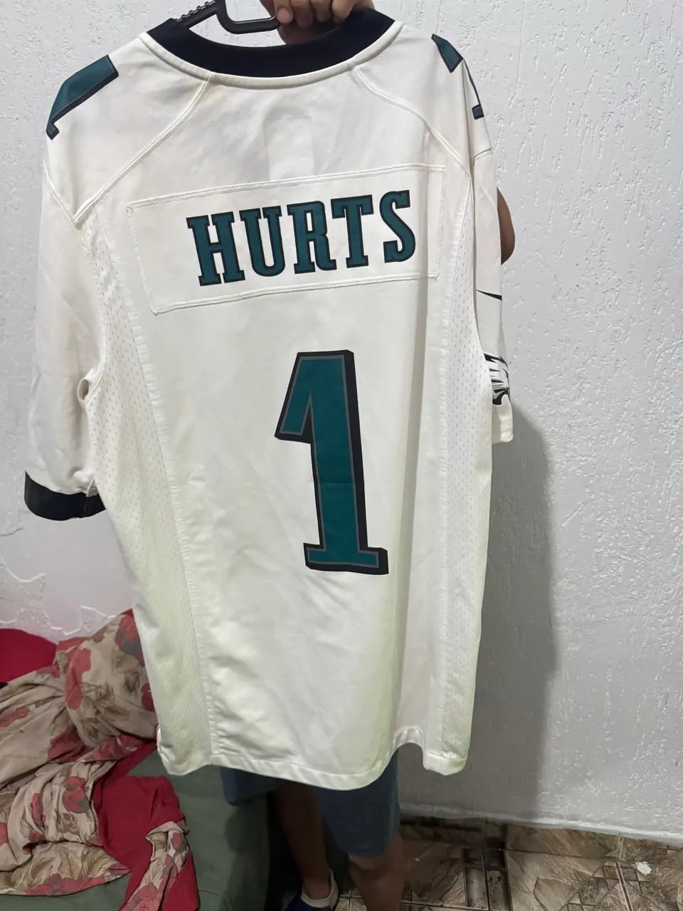 camisa nfl eagles hurts nike m - Foto 3