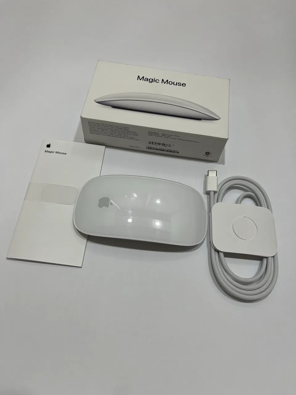 新品未使用｜USB-C｜APPLE MAGIC MOUSE 4｜A3204｜純正 Apple Magic Mouse A3204 Original Branco Usb-c Completo