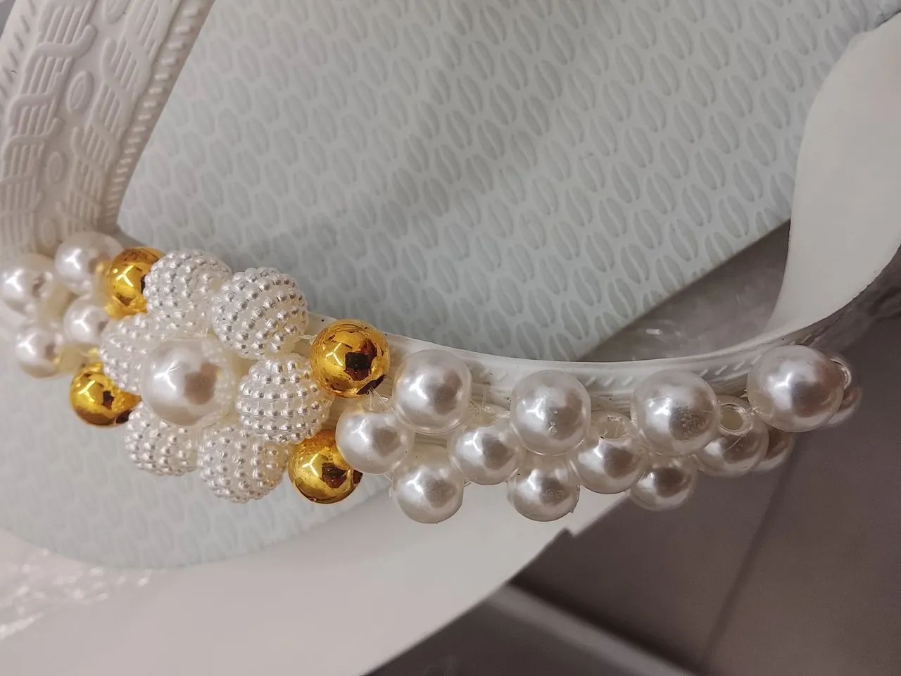Chinelos bordados  - Foto 5