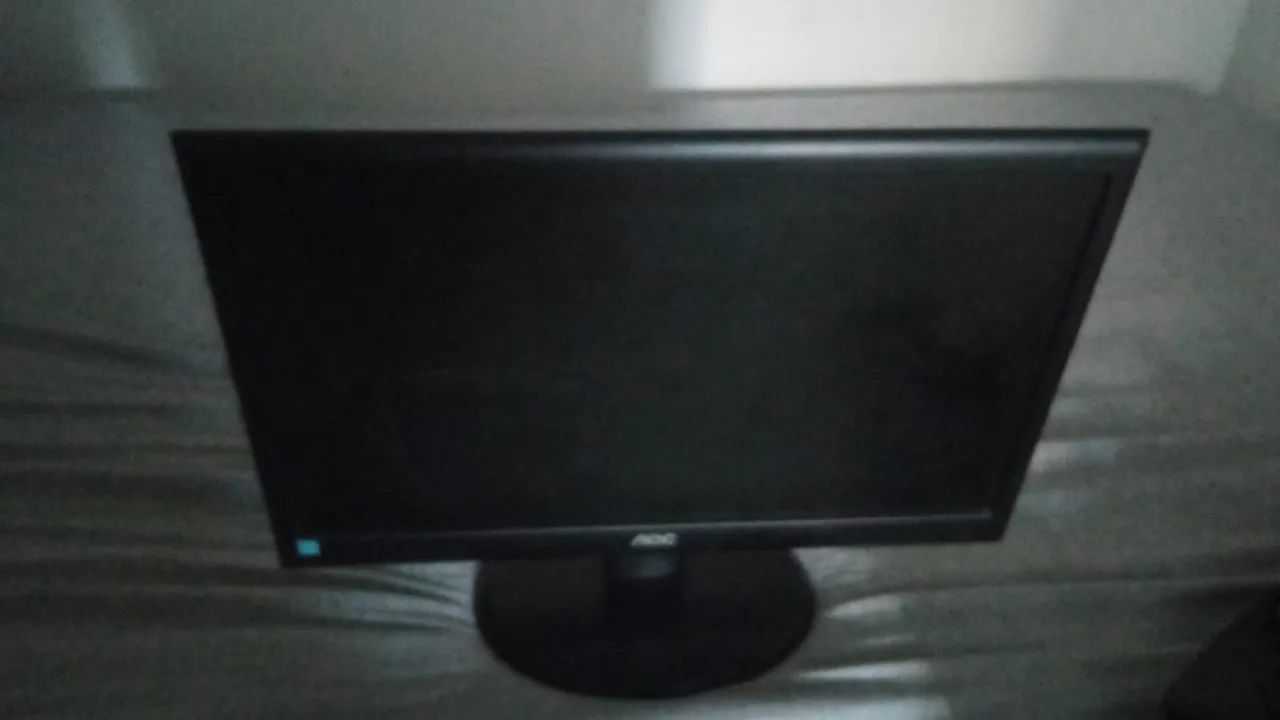 Vendo, teclado, monitor e mouse 