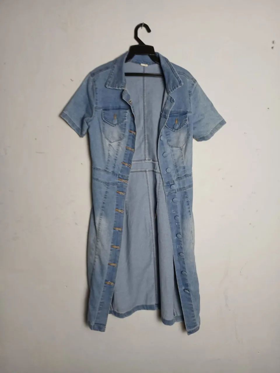 Vestido jeans karina modas 