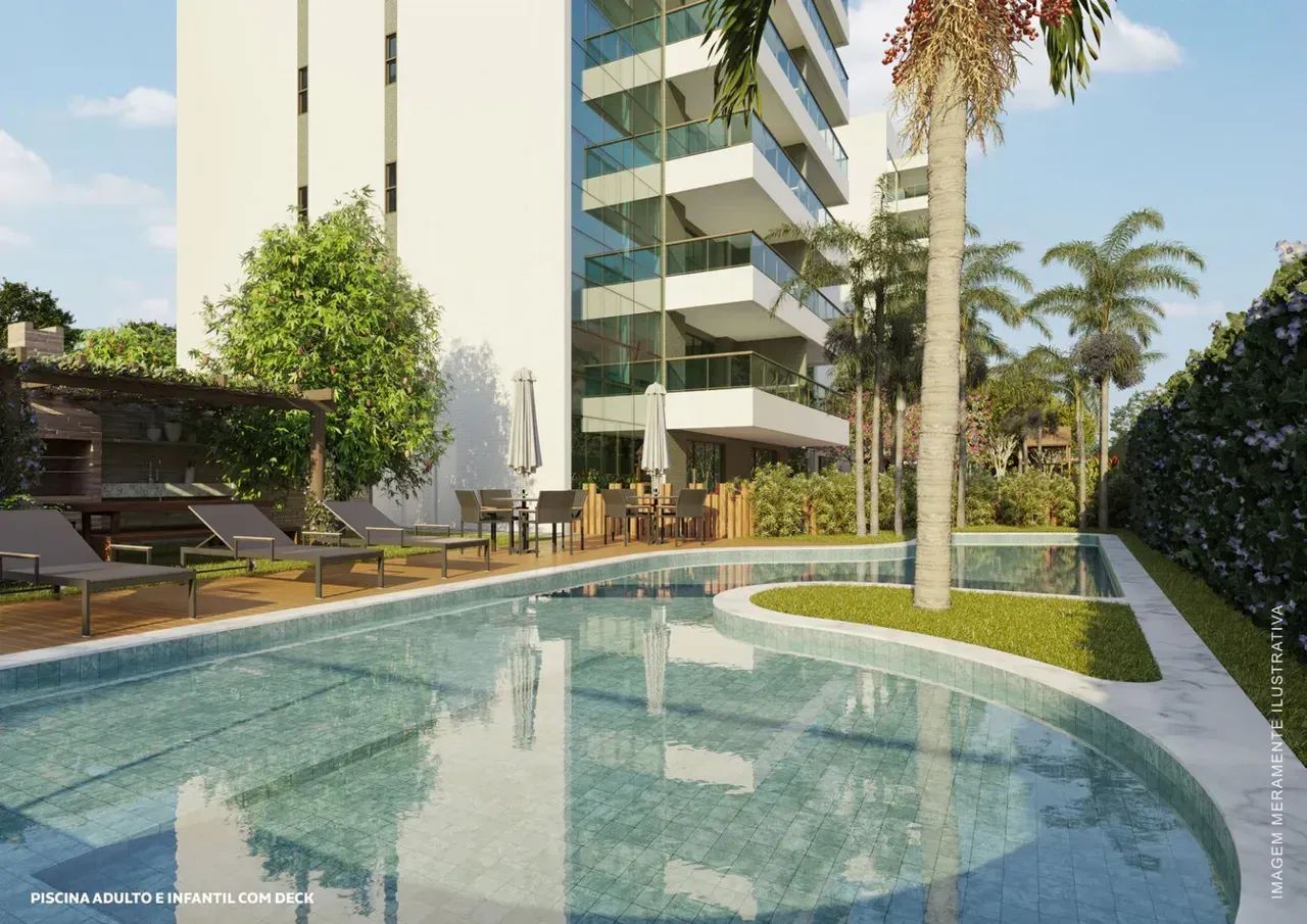 Apartamento Terrazza Apipucos - 4 Quartos, 2 Suítes, 139m², Recife/PE