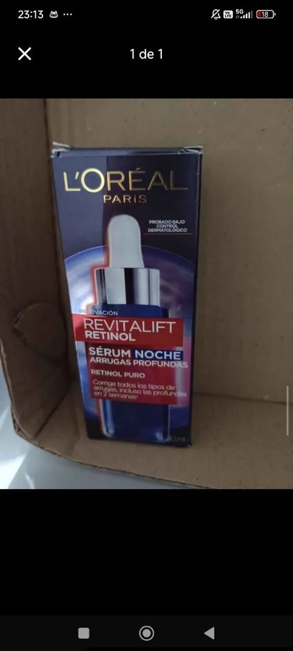 Sérum noche L'Oréal Paris 