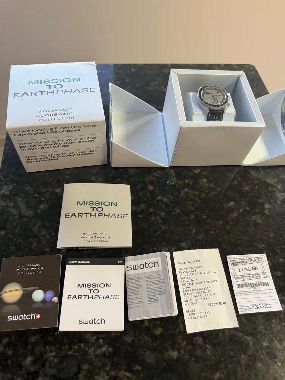 Omega moonswatch earthphase - Foto 4