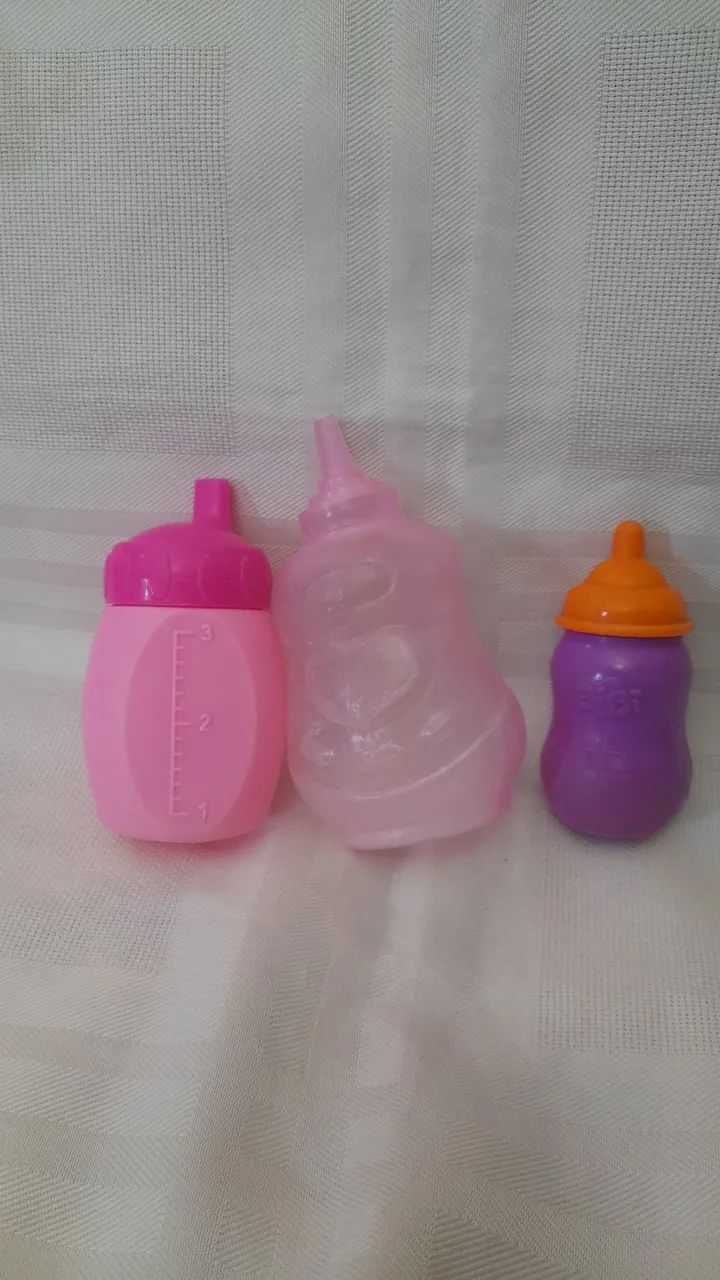 Kit mamadeira brinquedo 